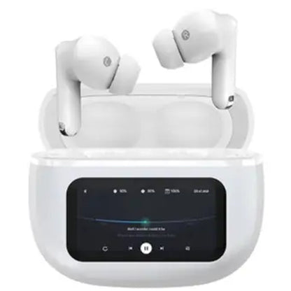 Bluetooth Earbuds, Wireless Earbuds with Smart Touchscreen Charging Case, Bluetooth 6.0, ANC & Transparency Mode, ENC Clear Calls, 40H Playback, IPX7 Waterproof Stereo Earphones for Iphone Android Sports Work, T27