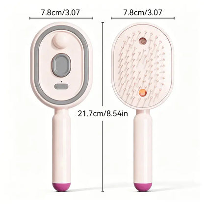 Transform Your Hair Care Routine with the Multi-Function Hair Mist Spray Comb – Portable Detangling Brush for Effortless Styling and Hydration