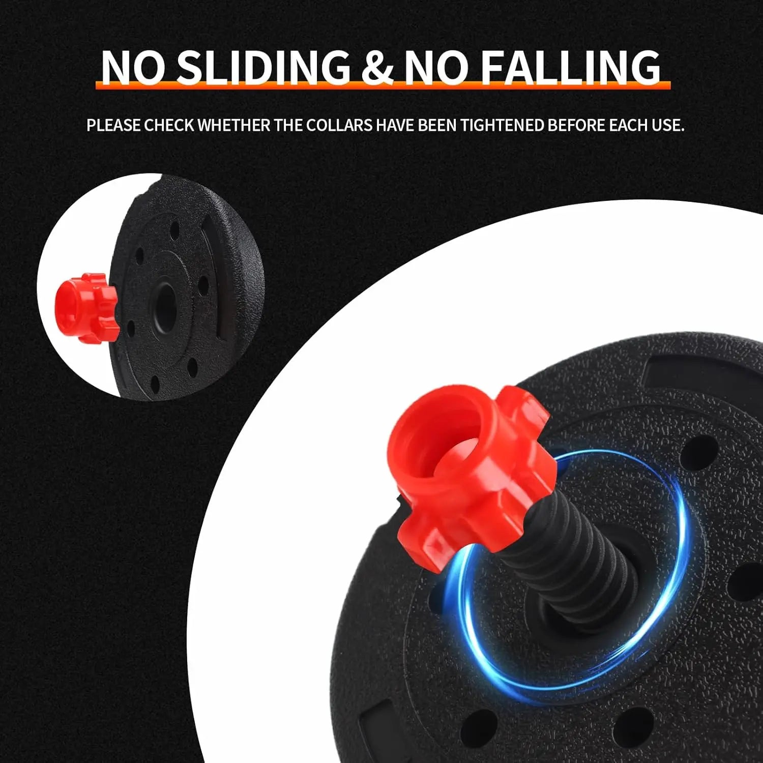 Summervibes 22/44Bls Adjustable Dumbbell Set for Home Gym Fitness Weight Plates, 3-In-1 Ergonomic Modes, Heavy Duty Cast for Strength Training Barbell Weight Set Exercise Equipment Gifts for Mother'S Day
